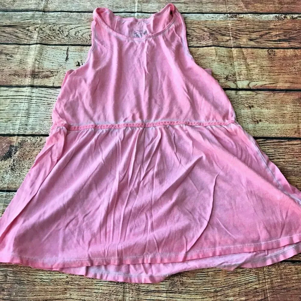 Justice Girl’s Baby Pink Halter Tank 16